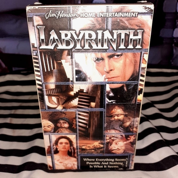 Columbia Media Labyrinth Vhs Tape 999 Release Jim Henson David